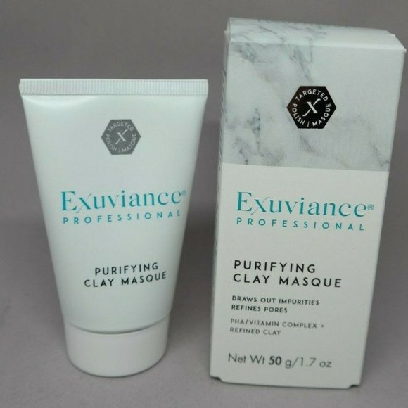 EXUVIANCE PROFESSIONAL PURIFYING CLAY MASQUE - REFINES PORES 1.7 OZ NEW - Picture 1 of 2